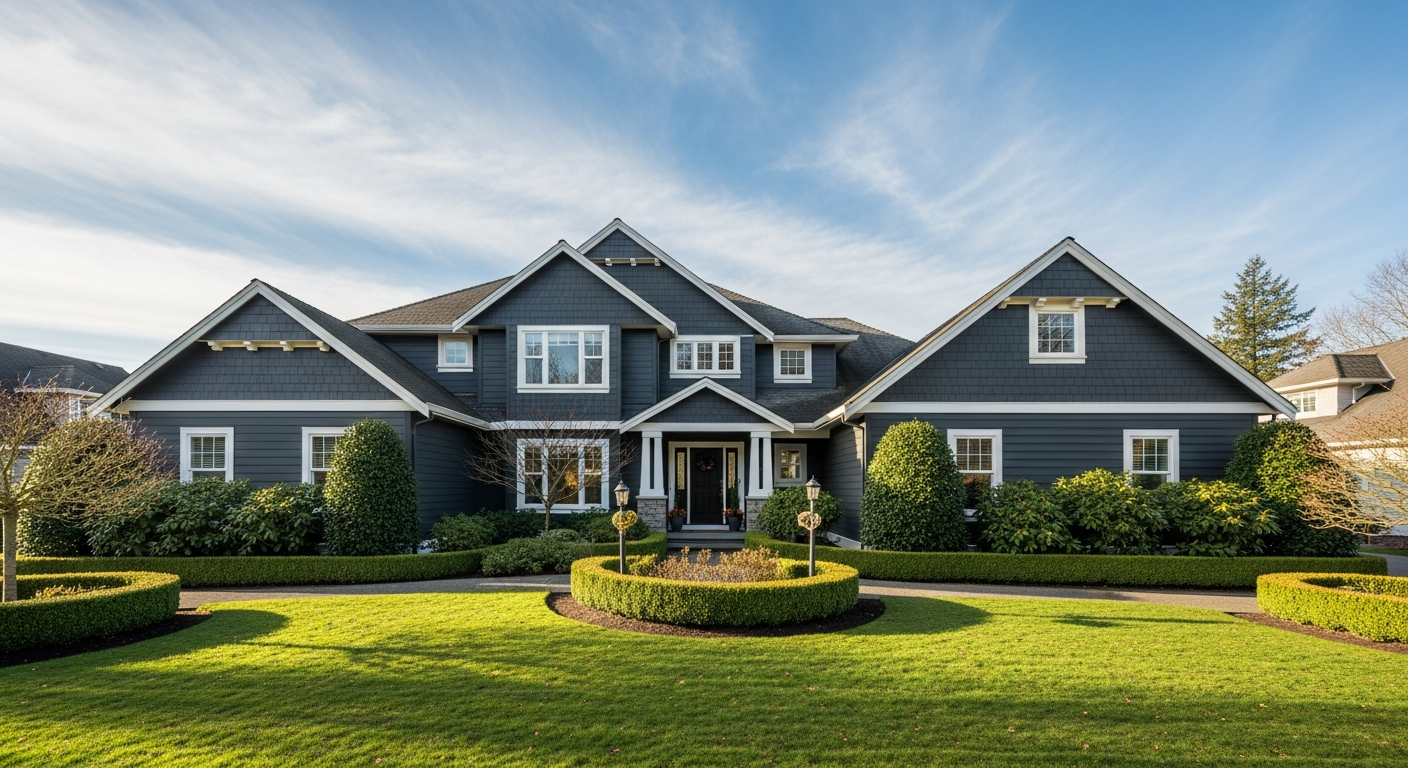 Home before Christmas light installation